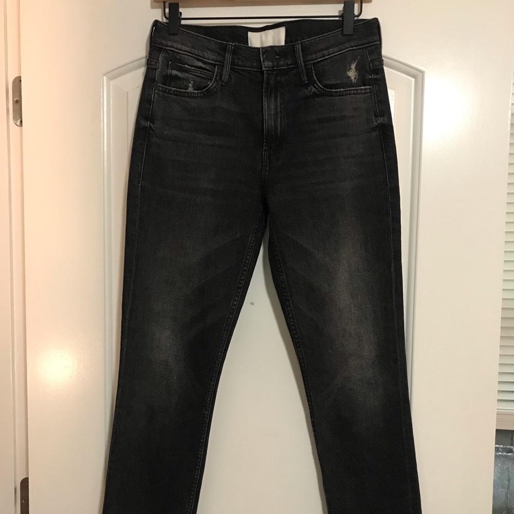 Mother Denim Ankle Fray Jean